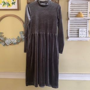 Ashley LeMieux Velvet Midi Dress Medium